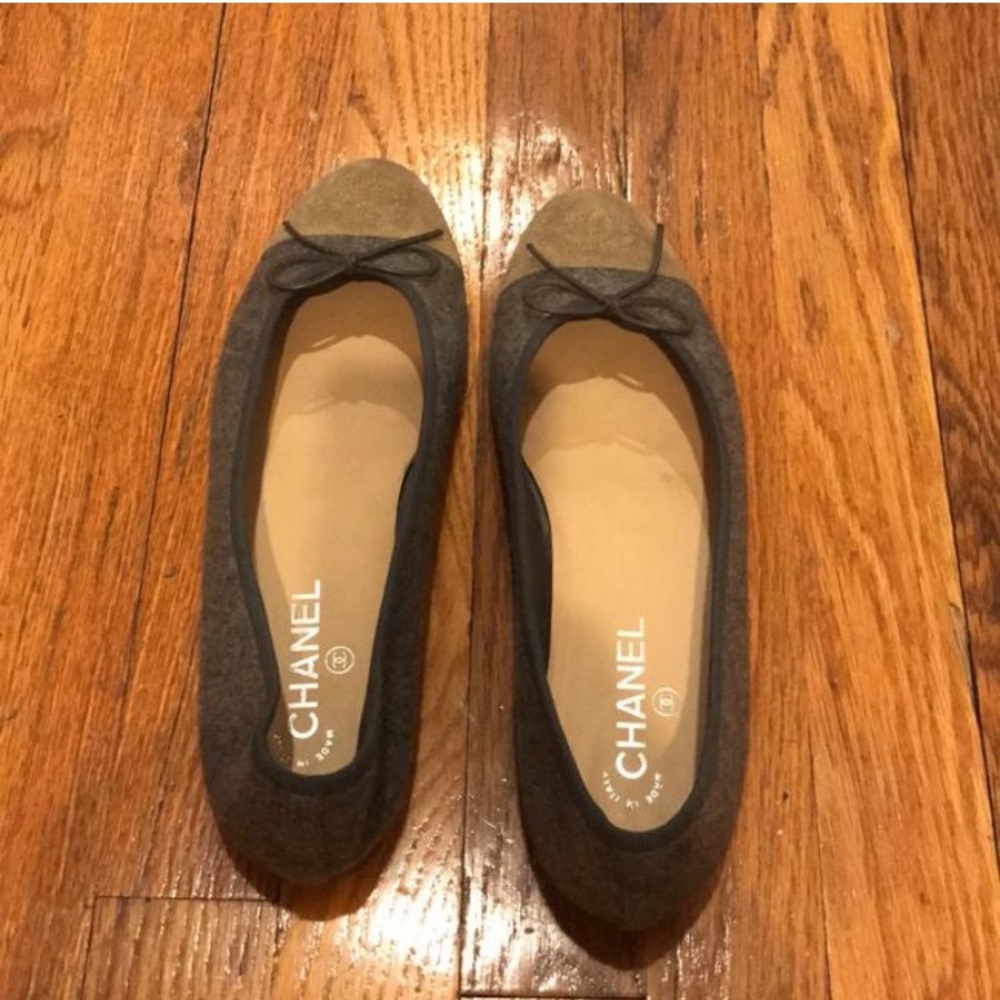 **SOLD** CHANEL Ballerinas SZ 41.5 - Picture 4 of 7